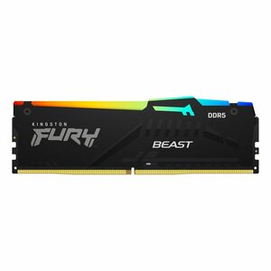 Kingston Technology FURY Beast RGB geheugenmodule 16 GB 1 x 16 GB DDR5 5600 MHz