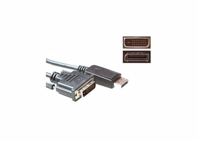 ACT Verloop kabel DisplayPort male – DVI male