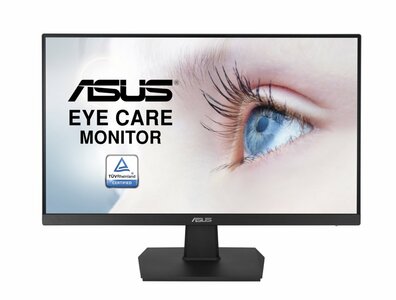 Mon ASUS VA24ECE Zwart / 23.8" IPS 75HZ / HDMI, USB 3.2