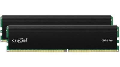 Crucial Pro | 64GB 2x32GB DDR4 | 3200MHz | DIMM | CL22 | Geheugenmodule | RAM