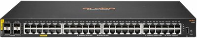 HPE Switch 48xTP + 4xSFP/SFP+-Slot - 6100-48G-CL4-POE-4SFP+ REFURBISHED