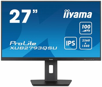 iiyama ProLite XUB2793QSU-B6 LED display 68,6 cm (27") 2560 x 1440 Pixels Quad HD Zwart