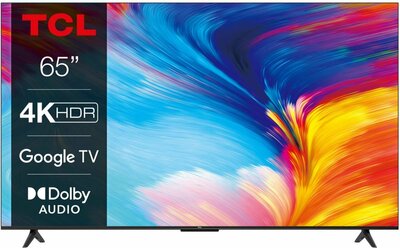 TCL P63 Series P635 165,1 cm (65") 4K Ultra HD Smart TV Wifi Zwart RETURNED