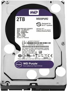 Western Digital Purple 3.5" 2000 GB SATA III RENEWED