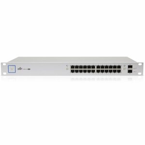 Ubiquiti Networks UniFi US-24-250W netwerk-switch Managed Gigabit Ethernet (10/100/1000) Power over Ethernet (PoE) 1U Zilver