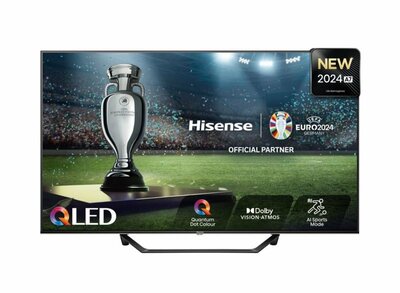 TV Hisense 55" 4K QLED Smart TV Zwart