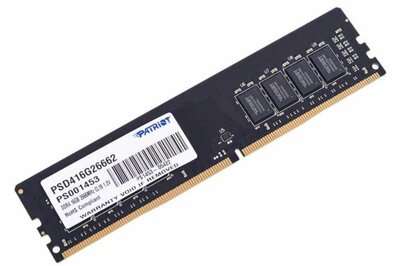 Patriot Signature | 1x16GB DDR4 | 2666MHz | DIMM | CL19 | Geheugenmodule | RAM | OPEN BOX