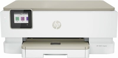 HP ENVY HP Inspire 7220e All-in-One printer, Kleur, Printer voor Home, Printen, kopiëren, scannen, Draadloos; HP+; Geschikt voor HP Instant Ink; Scan naar pdf OPEN BOX