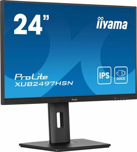 iiyama ProLite XUB2497HSN-B2 23.8" | 1920 x 1080 IPS | 100Hz | USB-C-Hub | Monitor