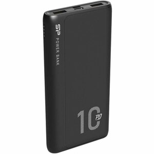 Silicon Power QP15 Lithium-Polymeer Power Bank 10000 mAh Zwart