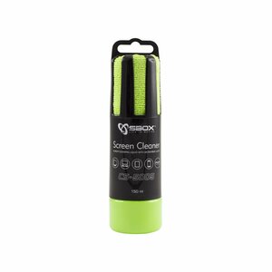 SBOX Schermreiniger CS-5005 | 150 ml | Met Microvezeldoekje | Groen