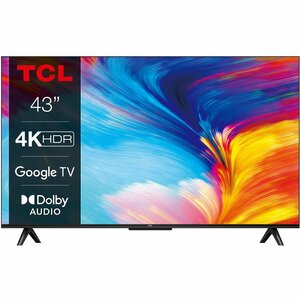 TCL 43P635 43'' | Ultra HD 4K | LED Smart TV | Wifi | Google TV | HDR10 | 60Hz | Refurbished Gold