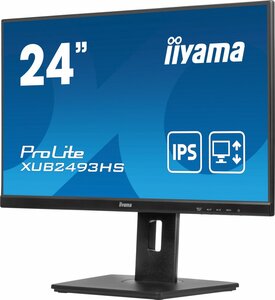 iiyama ProLite XUB2493HS-B6 | 23.8" Full HD IPS Monitor | 1920x1080 | Zwart