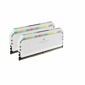 Corsair Dominator Platinum RGB Wit | 32GB 2x16GB DDR5 | 6200MHz | DIMM | CL36 | Geheugenmodule | RAM