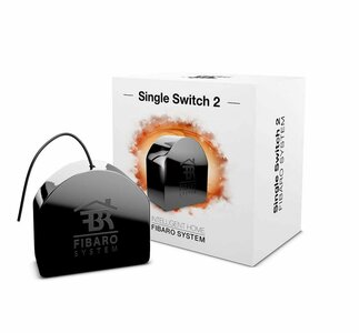 Fibaro FIBEFGS-213 power relay Zwart