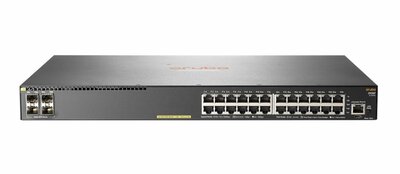 Aruba, a Hewlett Packard Enterprise company Aruba 2930F 24G PoE+ 4SFP Managed L3 Gigabit Ethernet (10/100/1000) Power over Ethernet (PoE) 1U Grijs