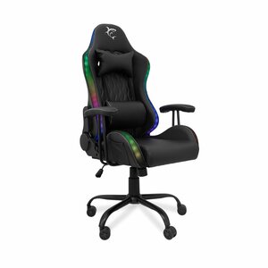 White Shark Indianapolis | Gamingstoel met RGB-verlichting | Belastbaar tot 120 kg