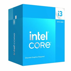 Intel Core i3-14100F | 4 Core | 3,5GHz (4,7GHz Turbo) | LGA 1700 | Processor | CPU | OPEN BOX