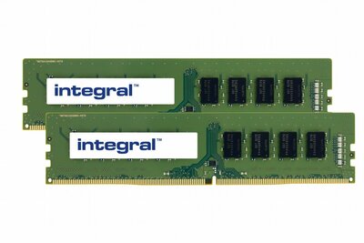 Integral | 32GB DDR4 | 2x16GB | 3200MHz | DIMM | CL22 | Geheugenmodules | RAM Integral | 32GB DDR4 | 2x16GB | 3200MHz | DIMM | CL22 | Geheugenmodules | RAM