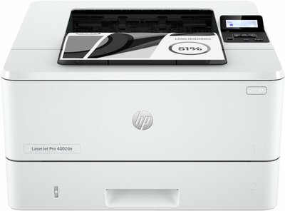 HP LaserJet Pro 4002dn | Zwart-wit Laserprinter | Dubbelzijdig printen | 40 ppm | Ethernet | Voor MKB | Compact & Energiezuinig