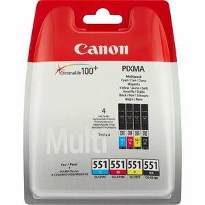 Canon 6509B009 | Originele Normaal Rendement Zwart/Cyaan/Magenta/Geel Inktcartridges | 4-Pack