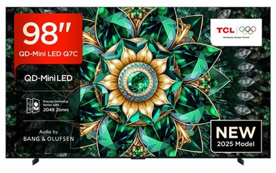 TCL 98Q7C | 98'' 4K Ultra HD QD-MiniLED | 120Hz | Google TV | Dolby Vision IQ | HDMI 2.1 | Smart TV