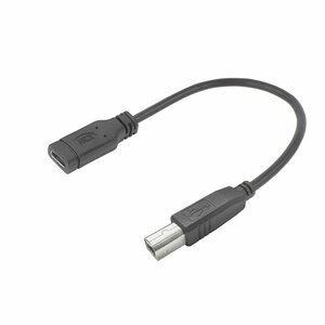 ACT Adapterkabel | USB Type-C (Female) naar USB-B 2.0 (Printer) | 0,2 meter
