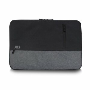 ACT Urban 14.1" Laptop Sleeve | Zwart/Grijs