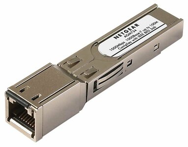 NETGEAR AGM734 | SFP Transceiver Module | 1000 Mbit/s | Koper | RJ45 | 100 m