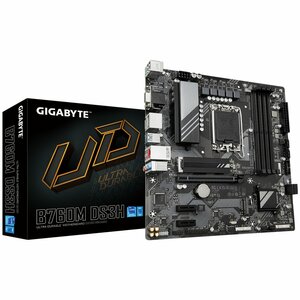 Gigabyte B760M DS3H DDR4 | Socket LGA 1700 | Intel B760 | 4xDDR4 | Micro-ATX | Moederbord