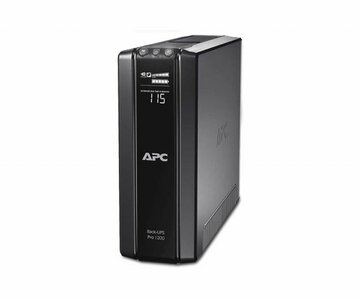 APC Back-UPS Pro BR1200G-FR | 1200 VA | 6 Franse/Belgische Stopcontacten (3 op Accu) | AVR Spanningstabilisatie | Bescherming tegen Stroomstoringen