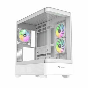 Thermaltake View 290 TG ARGB | Mid Tower Case | Snow (CA-1X8-00M6WN-00)