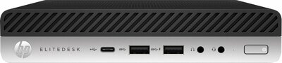 HP EliteDesk Mini 800 G4 | Intel Core i5-8500 | 8GB RAM | 256GB SSD | Windows 11 Professional | Refurbished Silver