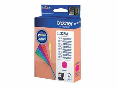 Brother LC-223M | Inktcartridge | Origineel | Magenta | 1 stuk
