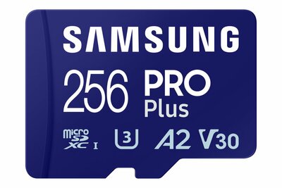 Samsung PRO Plus | MicroSDXC | 256GB | Class 10 | UHS-I U3