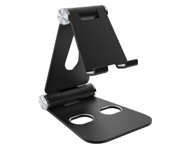 Mobiparts Tablet Stand | Verstelbare Tablethouder van Metaal | Maat L