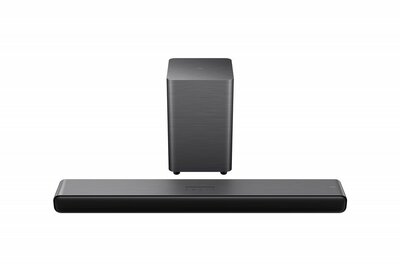 TCL S55HE Titanium Soundbar | 2.1-kanaals | Zwart