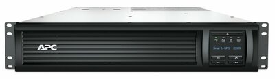 APC Smart-UPS SMT2200RMI2UC | 2200 VA / 1980 W | 2U Rackmount | 8x IEC C13 & 1x IEC C19 Stopcontacten | Zuivere Sinusgolf | AVR Spanningsregeling | LCD-scherm | SmartConnect