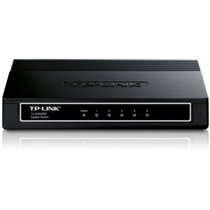 TP-LINK TL-SG1005D Unmanaged Gigabit Ethernet (10/100/1000) Zwart