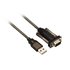 ACT AC6000 seriële kabel Zwart 1,5 m USB Type-A DB-9_