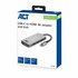 ACT AC7024 interface hub USB 3.2 Gen 1 (3.1 Gen 1) Type-C 5000 Mbit/s Grijs_