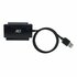 ACT USB adapterkabel naar 2,5" en 3,5" SATA/IDE Zwart_