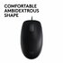 Logitech B110 Silent muis Ambidextrous USB Type-A Optisch 1000 DPI_