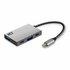 ACT AC7070 USB-C Hub 4 port met 2x USB-C en 2x USB-A, SuperSpeed 10Gbit/s_