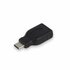 ACT AC7355 tussenstuk voor kabels USB-A USB-C Zwart_