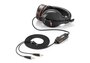 Sharkoon RUSH ER3 Headset Hoofdband 3,5mm-connector Zwart, Rood_
