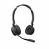 Jabra Engage 75 Stereo Headset Draadloos Hoofdband Kantoor/callcenter Bluetooth Zwart_