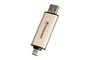 Transcend JetFlash 930C USB flash drive 128 GB USB Type-A / USB Type-C 3.2 Gen 1 (3.1 Gen 1) Goud_