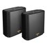 ASUS ZenWiFi AX XT8 (B-2-PK) draadloze router Gigabit Ethernet Tri-band (2.4 GHz / 5 GHz / 5 GHz) 4G Zwart_