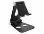 Mobiparts Tablet Stand Holder Metal size L - Zwart_